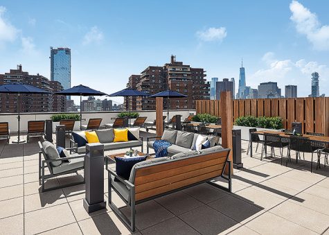 Rooftop Relaxation at The Rollins - Room & Board